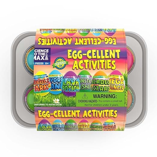 The Everyday Collection Egg-Cellent Experiments - 6 Pack Science Experiments for Children