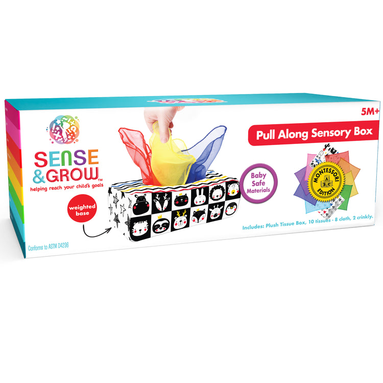 Sense & Grow Tissue Box Montessori Edition
