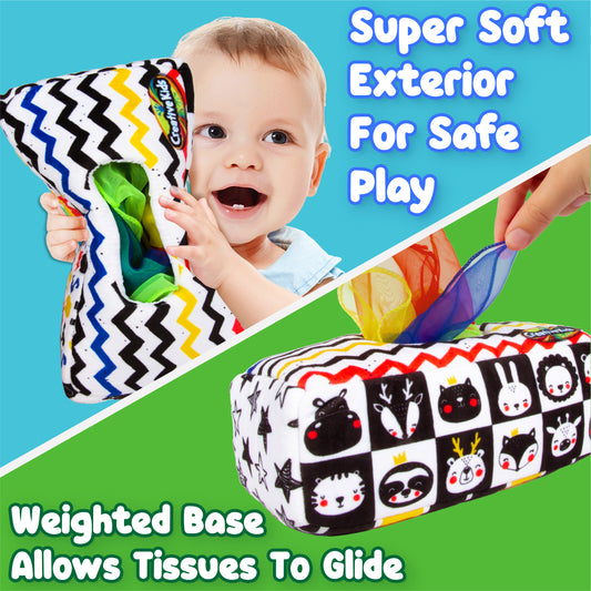 Sense & Grow Tissue Box Montessori Edition