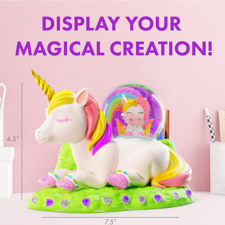 Paint Your Own Unicorn Glitter Globe Craft Kit