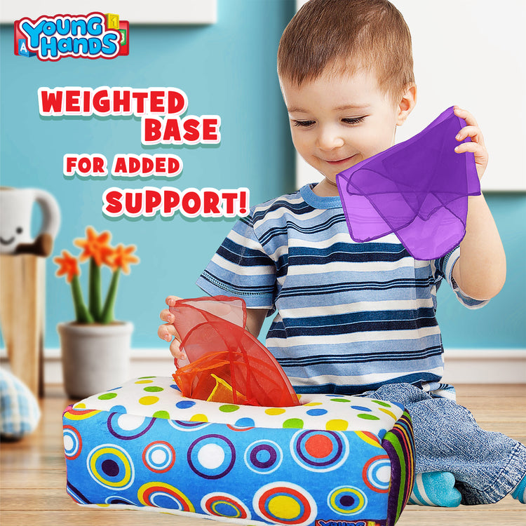 Sensory Pull Along Toddler Infant Baby Tissue Box: Youngs Hands Sense and Grow from Creative Kids
