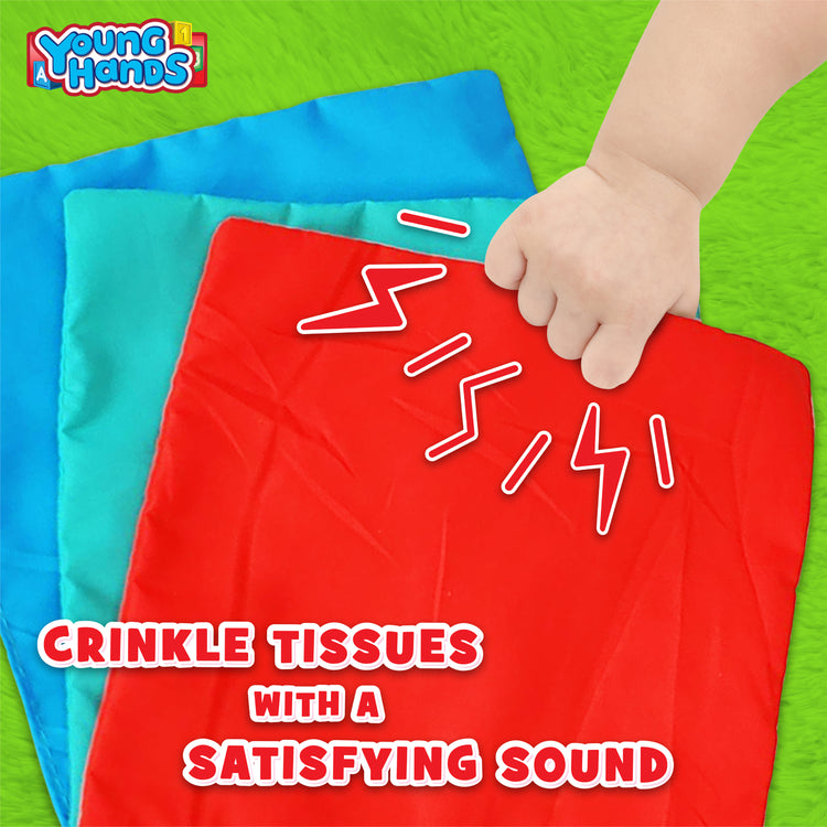 Sensory Pull Along Toddler Infant Baby Tissue Box: Youngs Hands Sense and Grow from Creative Kids