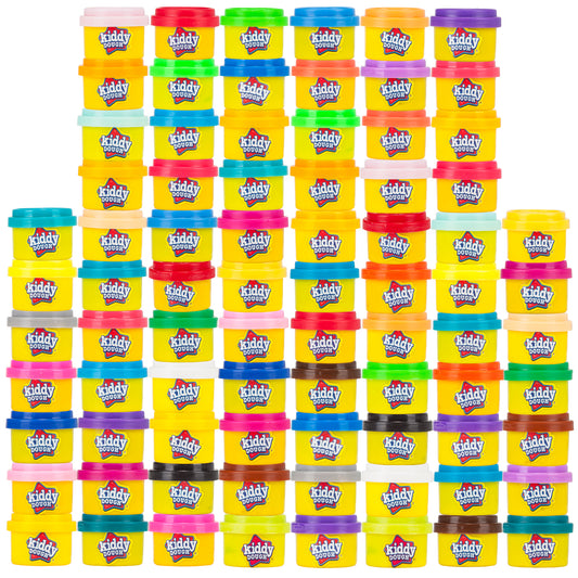80 Pack of Kiddy Dough! Loads of Dough In 80 Colors!