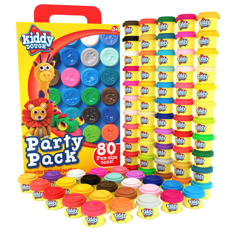 80 Pack of Kiddy Dough! Loads of Dough In 80 Colors!