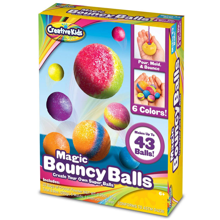 Magic Bouncy Balls - Create Your Own Power Balls Craft Kit for Kids