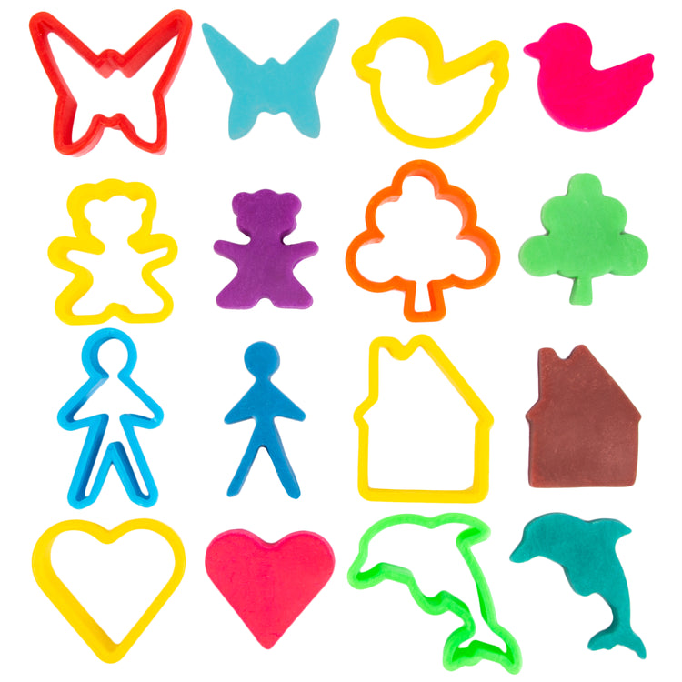 24 Piece Animal Shape Dough Tool Kit