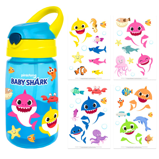 Baby Shark Decorate Your Own Water Bottle by Creative Kids