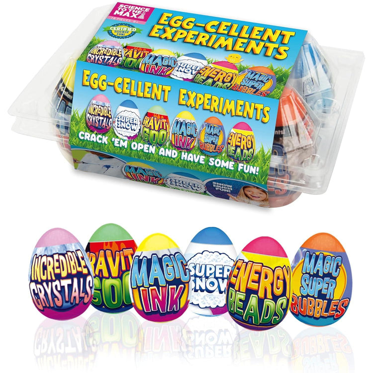 Spring and Easter Collection Science to The Max Egg-Cellent Experiments - 6 Pack Science Experiments for Children