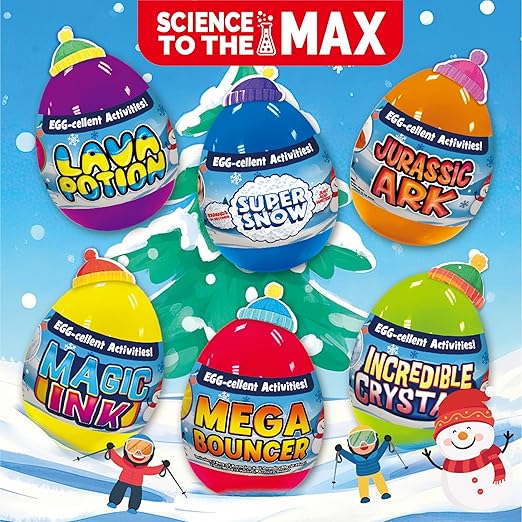 Winter / Holiday / Christmas Collection Science to The Max Egg-Cellent Experiments - 6 Pack Science Experiments for Children