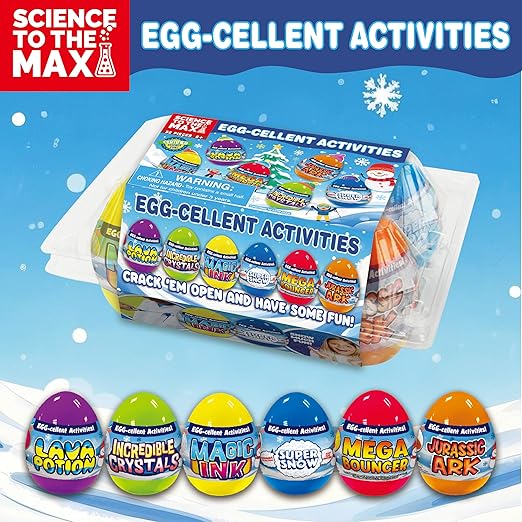 Winter / Holiday / Christmas Collection Science to The Max Egg-Cellent Experiments - 6 Pack Science Experiments for Children