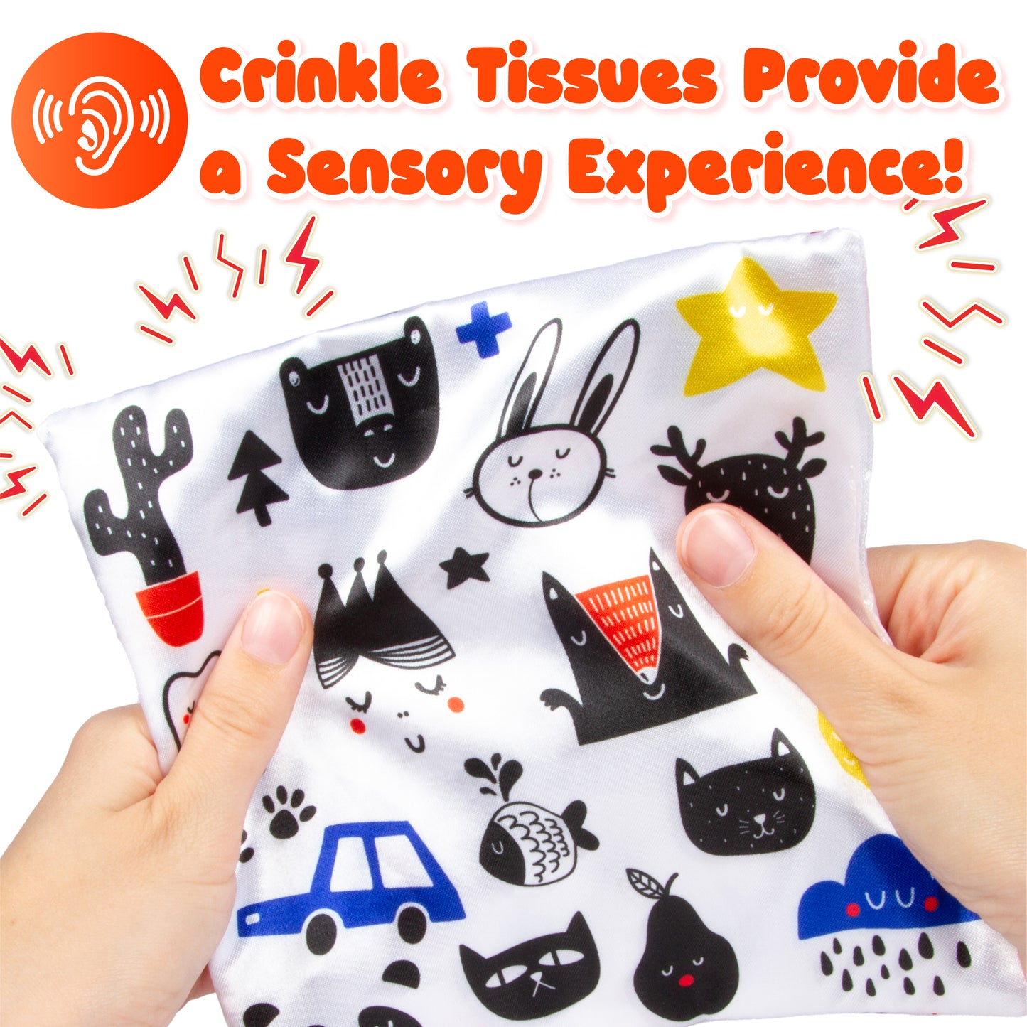 Sense & Grow Tissue Box Montessori Edition