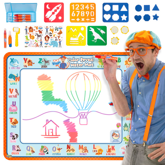 Blippi Water Doodle Mat by Creative Kids – Magic Water Drawing Mat