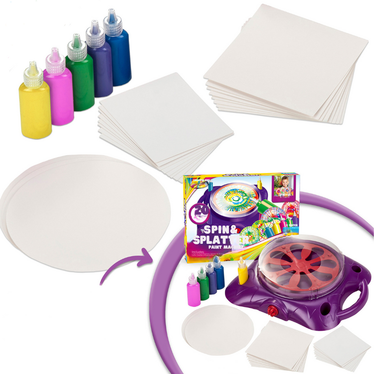 Creative Kids Spin & Paint Refill Pack