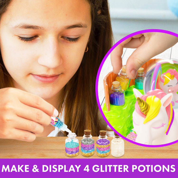Paint Your Own Unicorn Glitter Globe Craft Kit