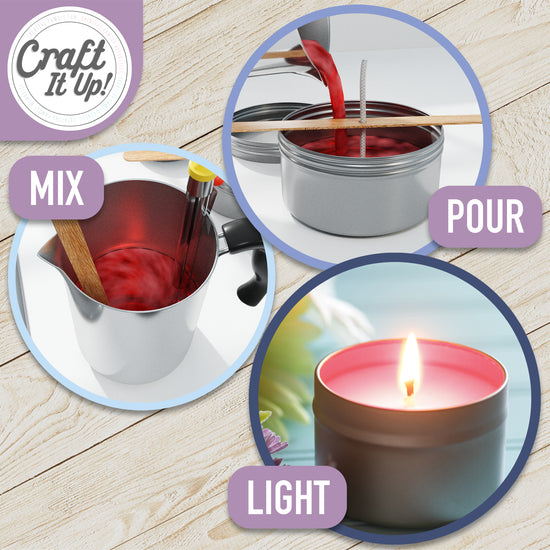 Making Scented Candles - Step by Step guide to the Creative Kids Kit 