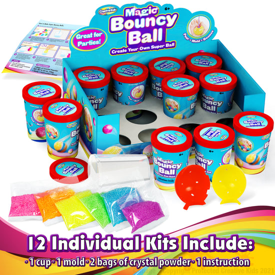 Bouncy Balls For Kids DIY Super Bouncy Balls Set Make Your Own