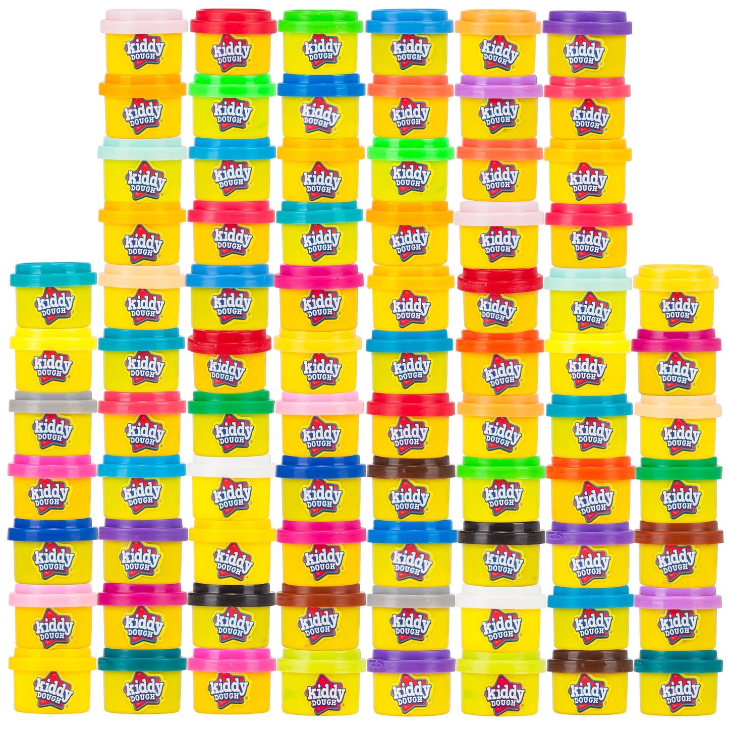 80 Pack of Kiddy Dough! Loads of Dough In 80 Colors!