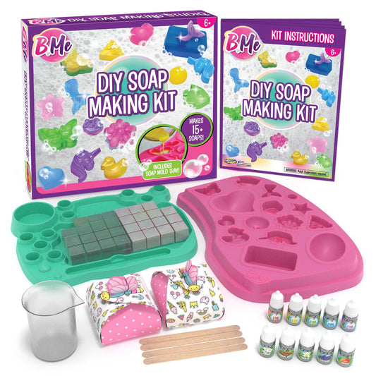  B Me Card Making Kit for Kids - Arts and Crafts Box - DIY  Holiday, Birthday Cards Stationary Set – Jel Pens, Sticker Sheets, Gems,  Envelope, Ribbon, Tape - Crafts Age