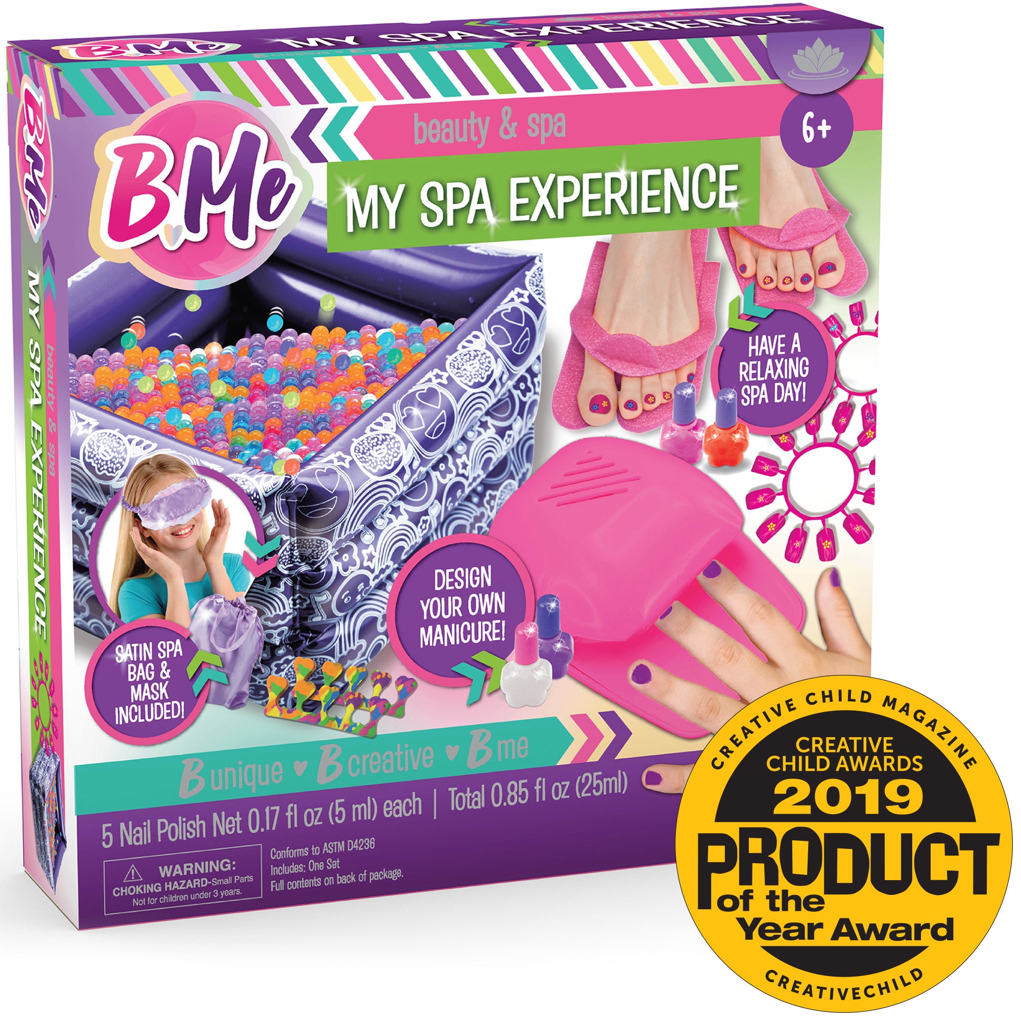 Kids Spa Kit for Girl, Nail Kit for Kids, Toys for Girls Age 7 8 9 10 11  12, Girls Birthday Gifts, Sleepover Party Supplies for Girls with  Inflatable