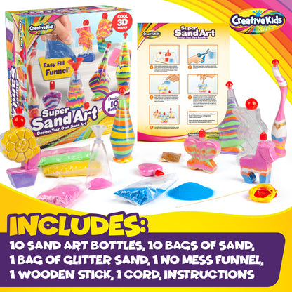Super Sand Art Craft Kit for Kids