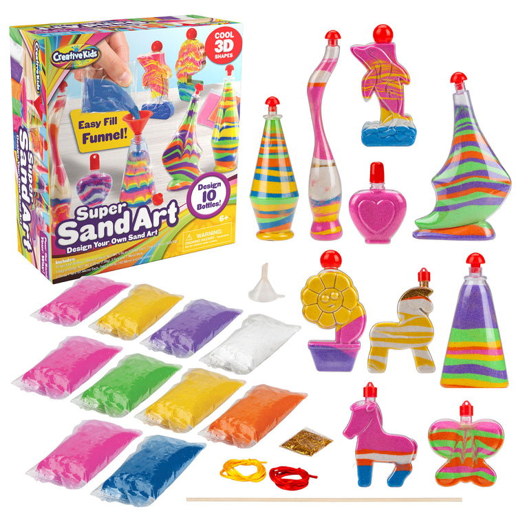 Super Sand Art Craft Kit for Kids