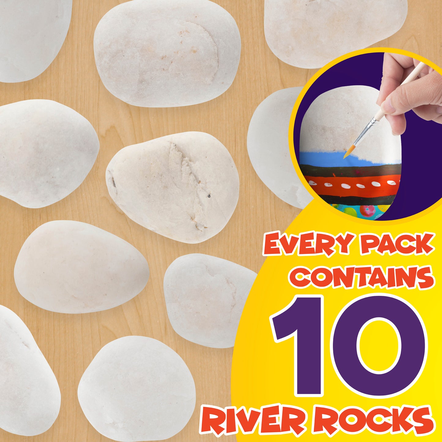 Ultimate Rock Painting Craft Kit for Kids