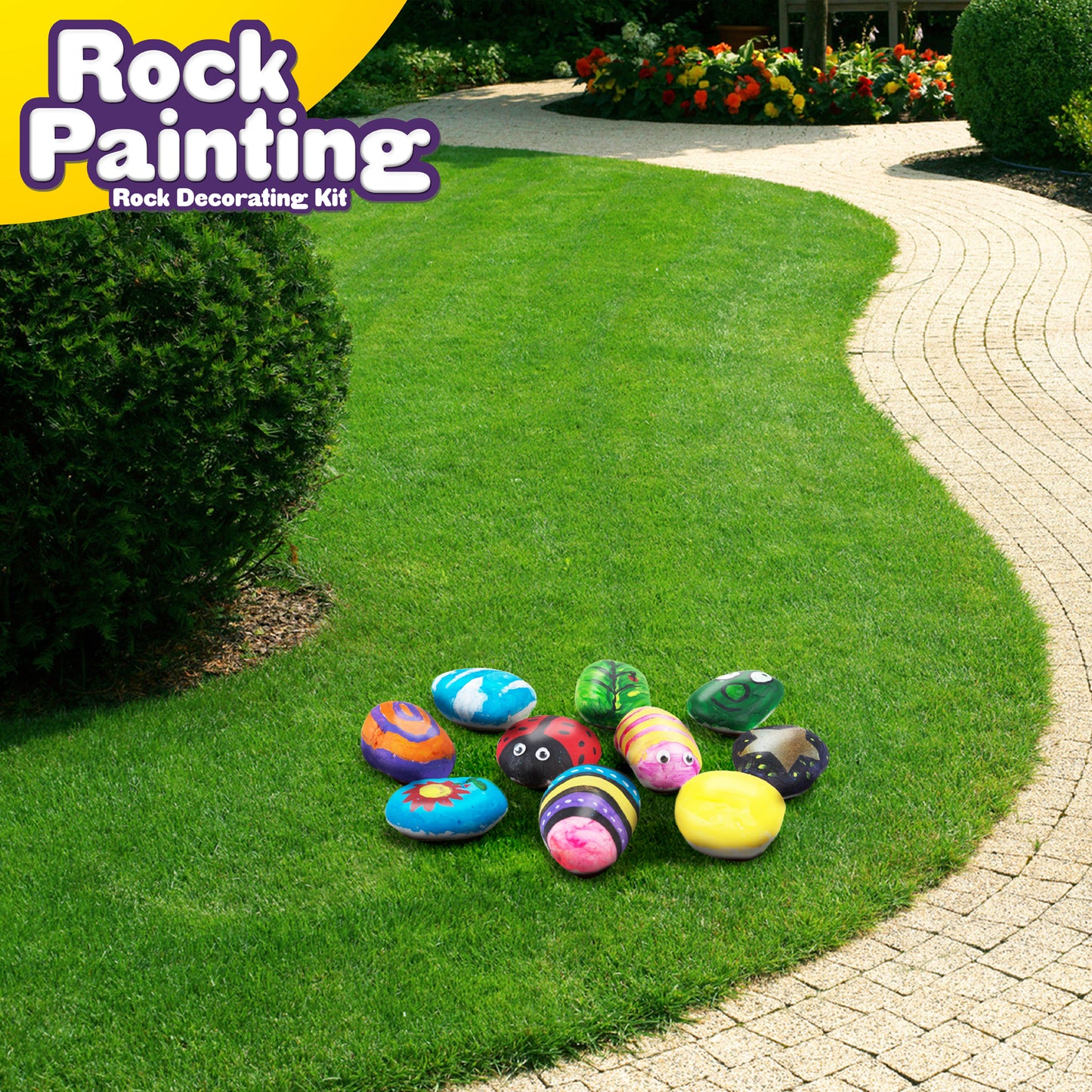 Ultimate Rock Painting Craft Kit for Kids