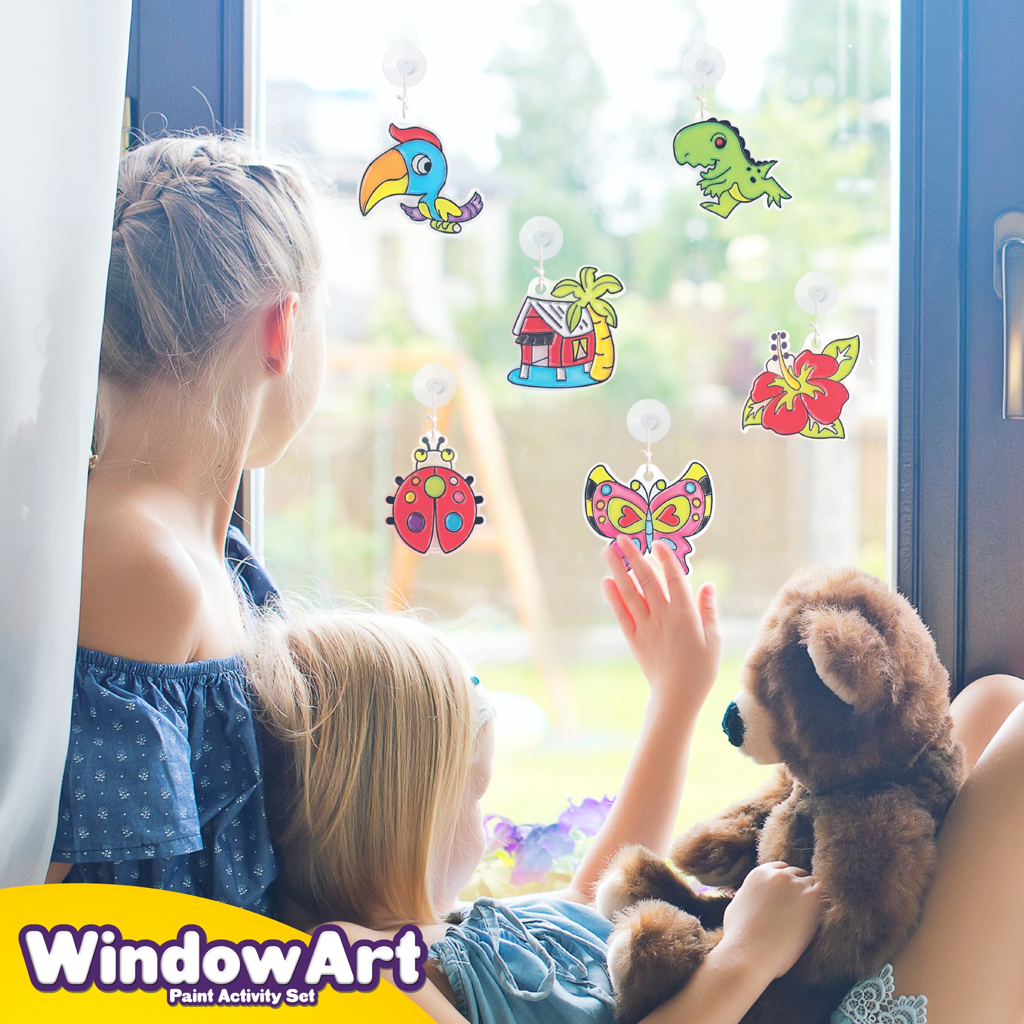 Smarts Crafts Boys & Girls Ages 6+ Insect Window Art Kit - 1 Each