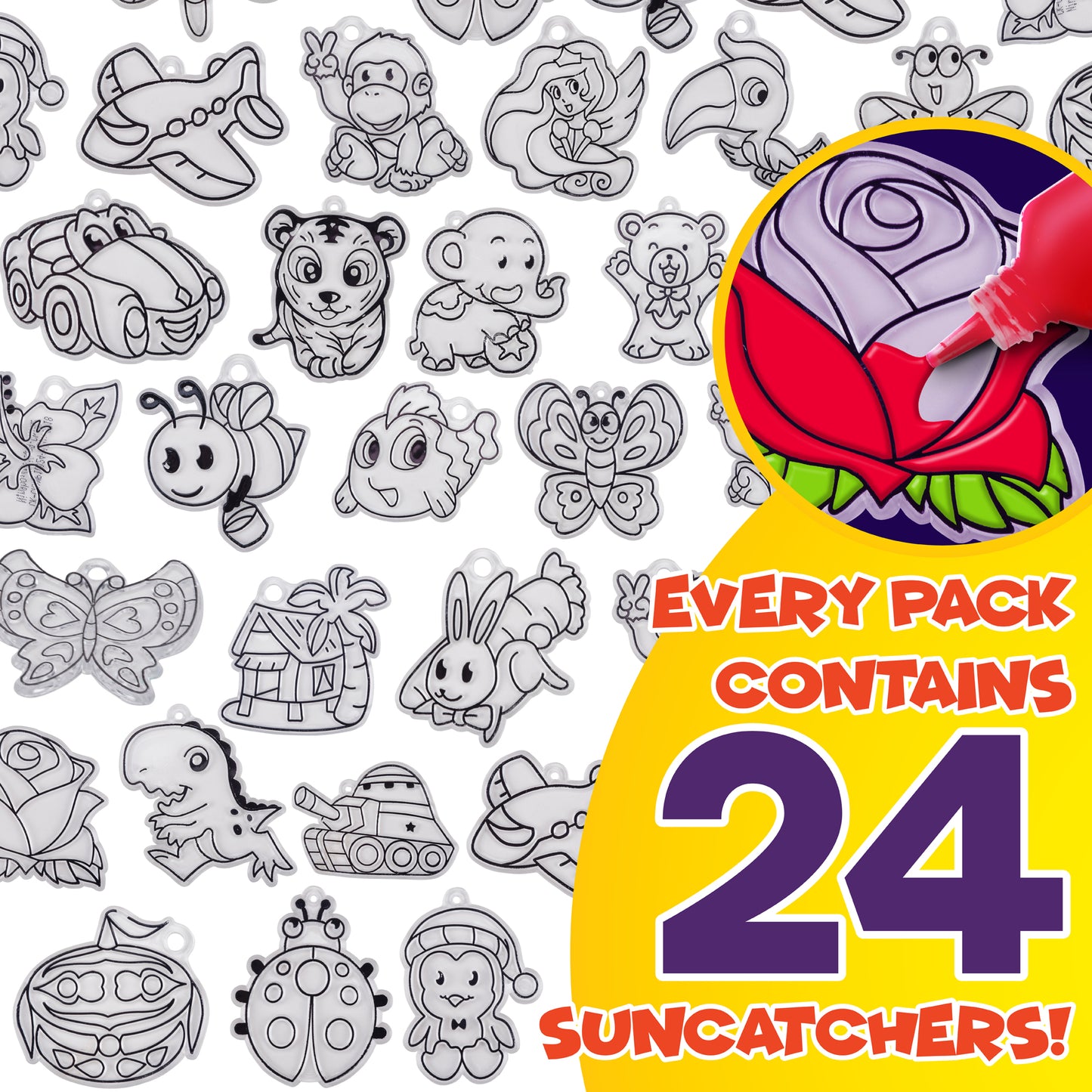 Window Paint Art Stickers Kit from Creative Kids