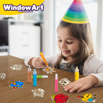 Window Paint Art Stickers Kit from Creative Kids