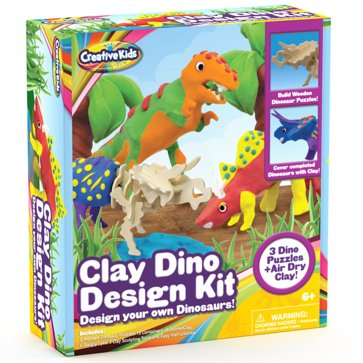 Build Your Own Dinosaur Models w/ Air Dry Modeling Clay