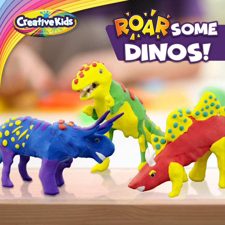 Build Your Own Dinosaur Models w/ Air Dry Modeling Clay