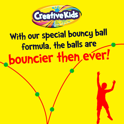 Magic Bouncy Balls - Create Your Own 43 Power Balls Craft Kit for Kids